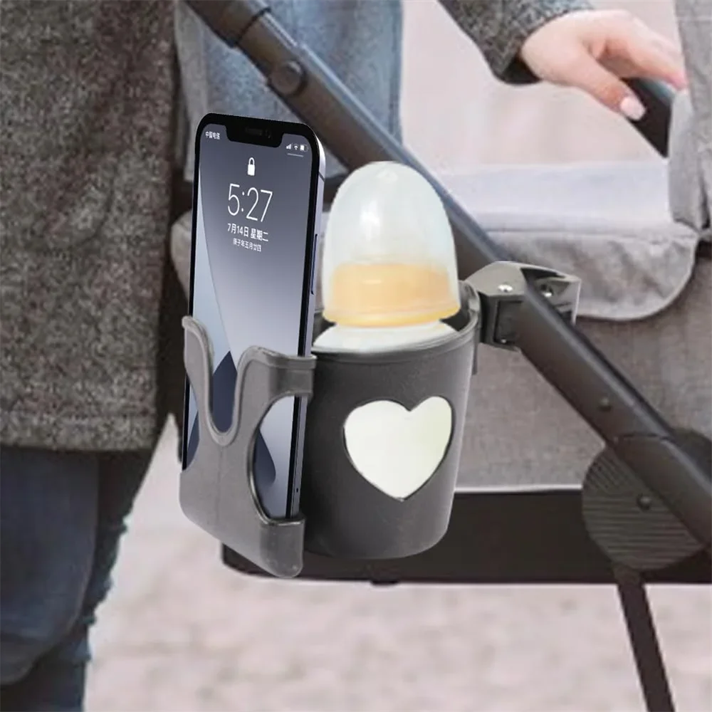 2 in 1 UNIVERSEEL bekerhouder kinderwagen