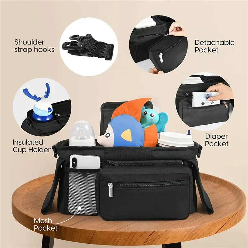 Tote & Tidy Kinderwagen organizer
