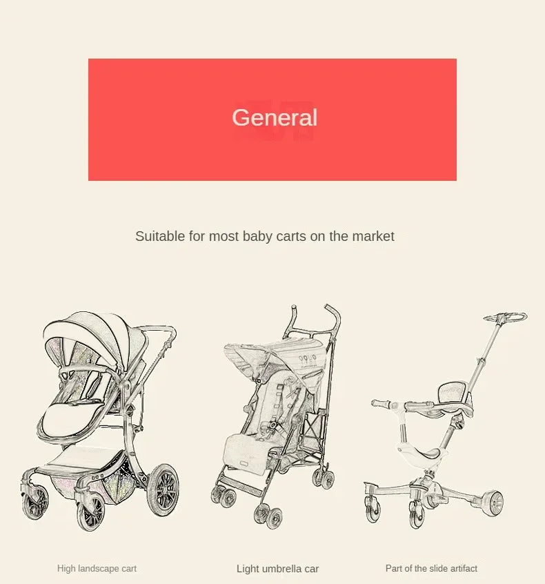 Walk & Neat Kinderwagen Organizer