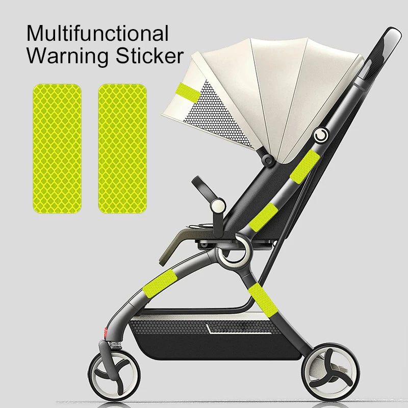 Reflecterende Veiligheids stickers 10 STUKS