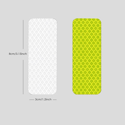 Reflecterende Veiligheids stickers 10 STUKS
