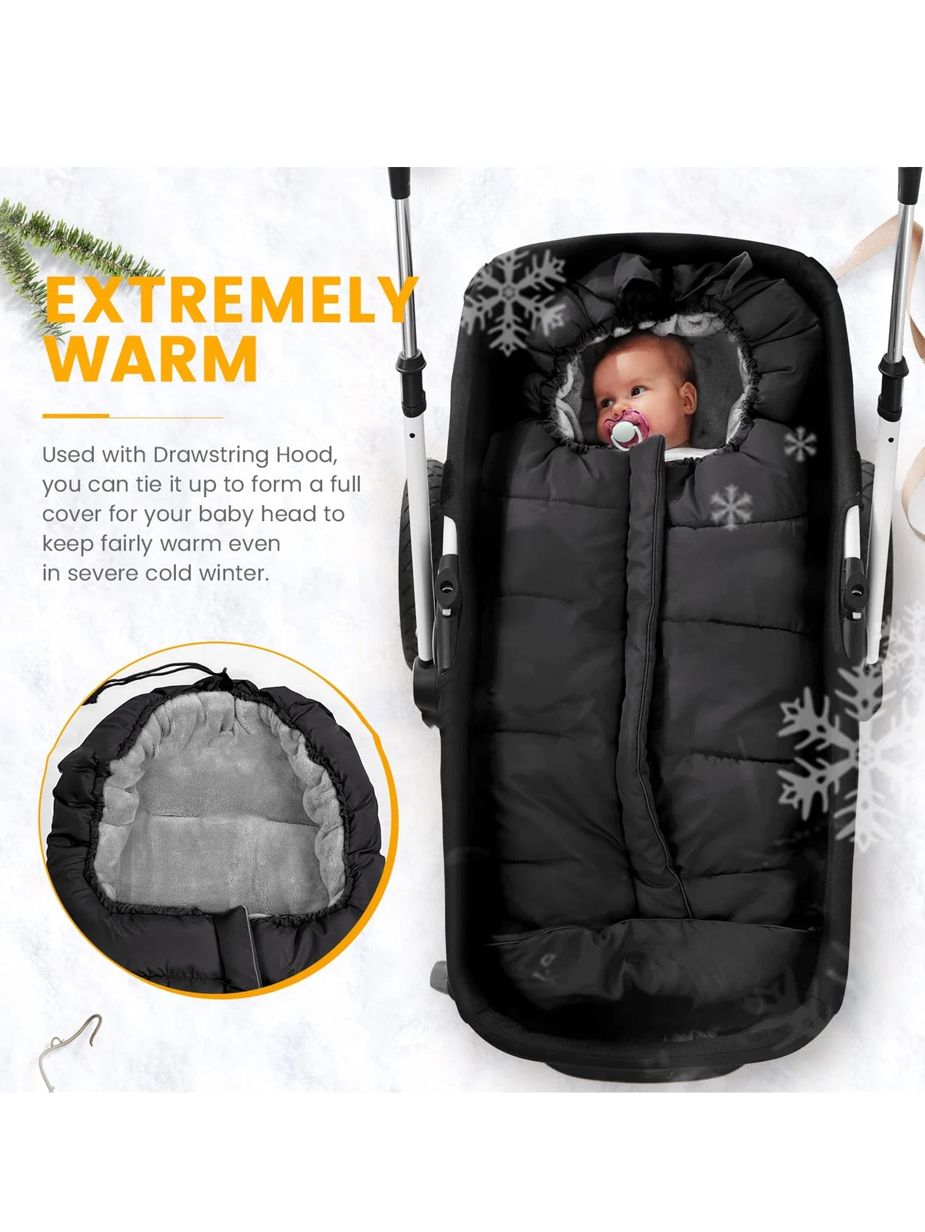 Voetenzak Kinderwagen Universeel