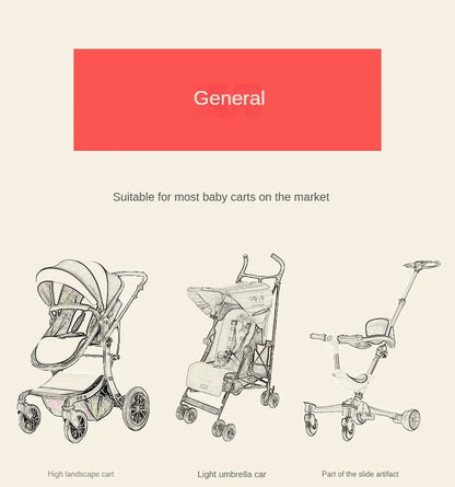 Walk & Neat Kinderwagen Organizer